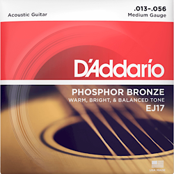 DAddario EJ17 .013 - .056 Phosphor Bronze
