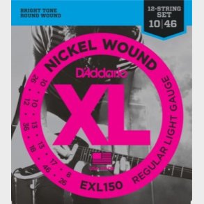 D�Addario EXL150 .010 - .046 12-strengs elguitar strenge