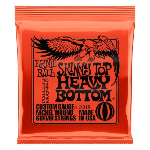 Ernie Ball 2215 Skinny Top, Heavy Bottom 10-52