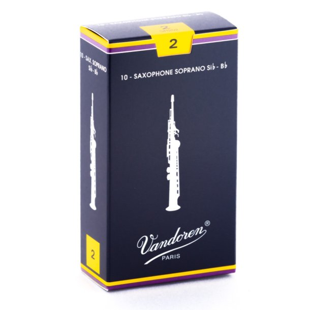 Vandoren Saxophone Soprano Sib-Bb 10-stk