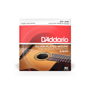 D�Addario EJ84M .011 - .045 Loop end Gibsy Jazz Strenge