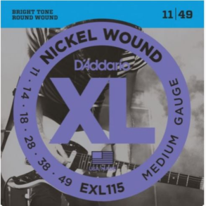 D�Addario EXL115 .011 - .049 Elguitar strenge