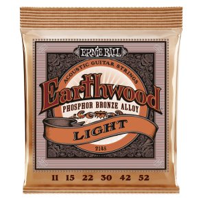 Ernie Ball 2148 Earthwood Phosphor Bronze Light 11-52