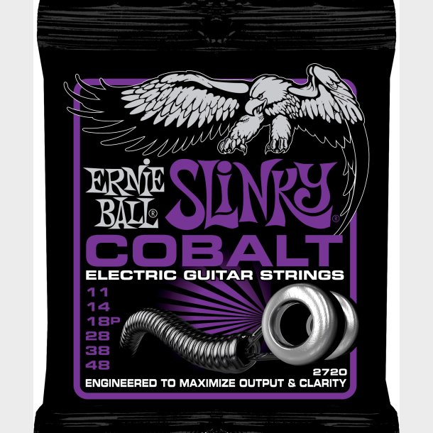 Ernie Ball 2720 Cobalt Power Slinky 11-48