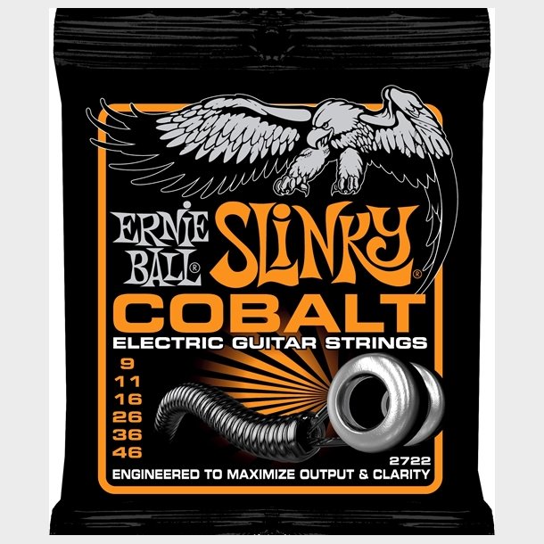 Ernie Ball 2722 Cobalt Hybrid Slinky 9-46