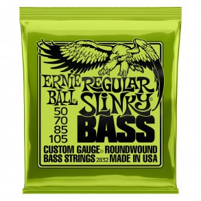 Ernie Ball 2832 almindelige  Slinky 50-105 Bass nikkel