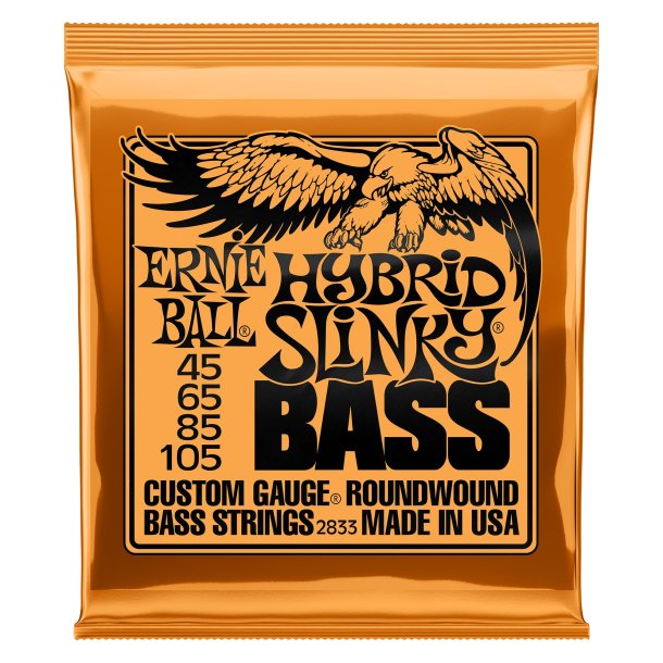 Ernie Ball 2833 Bass Hybrid Slinky 45-105