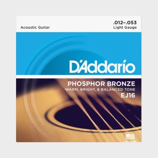 DAddario EJ16 .012 - .053 Phosphor Bronze