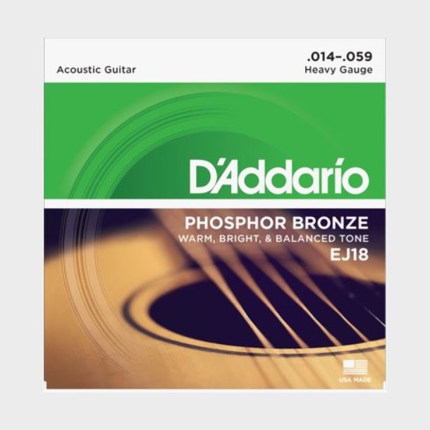 DAddario EJ18 .014 - .059 Phosphor Bronze