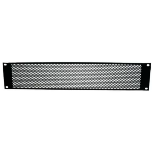 AH 87222VR 19" 2 Unit Blindplade med Huller