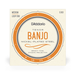 Daddario Tenor Banjo 4 strenget.  EJ63  009-030