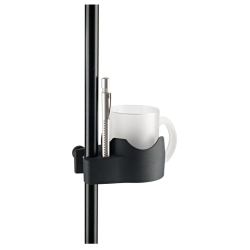 K&M 16027 Drink holder i BIO pladst sort