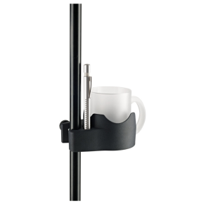 K&M 16027 Drink holder i BIO pladst sort