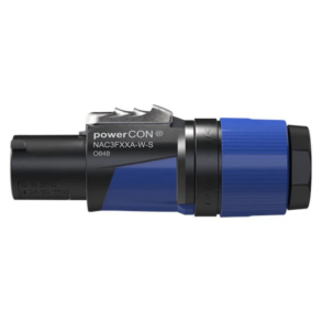 Neutrik NAC3FXXA-w-s Powercon Kabelstik hun BL�