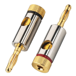 Monacor BP-150 Pair of Banana Plugs for speakers