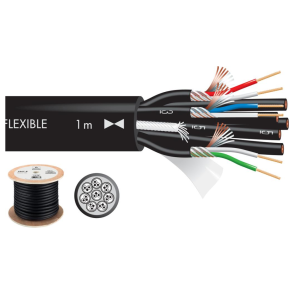 Mona SMC8  8Par multi kabel i gummi flex