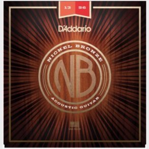 D�Addario NB1356 .013 - .056 Nickel/Bronze Westernguitar strenge