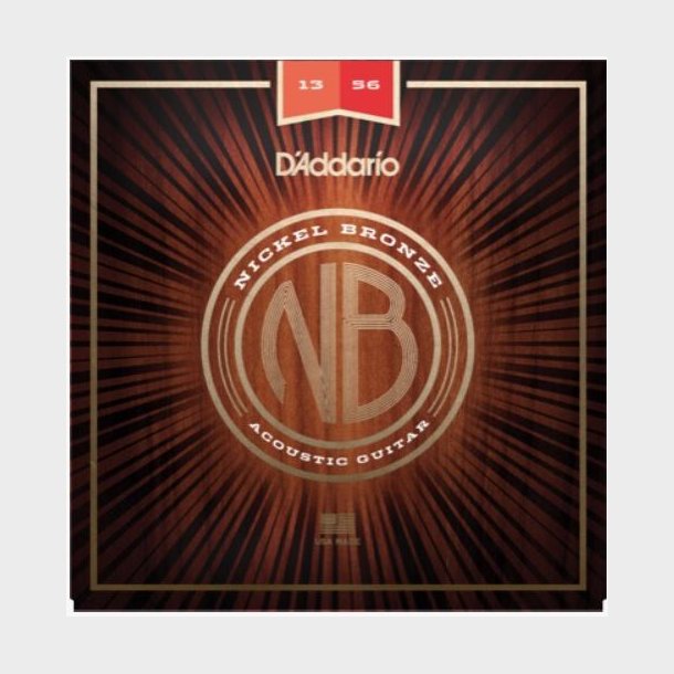 DAddario NB1356 .013 - .056 Nickel/Bronze Westernguitar strenge