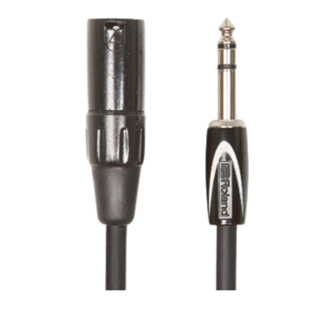 Roland RCC-3-TRXM 1m 1/4" TRS - XLR (Male)