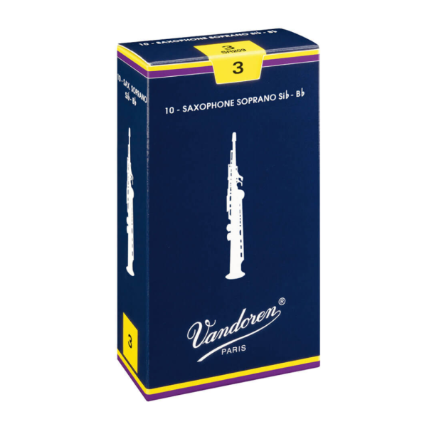 Vandoren Saxophone soprano SR203 Sib-Bb 10-stk.