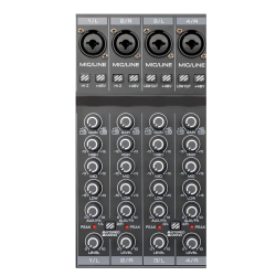 Thornton Axis mini-8 Lyd mixer 4 mono og 2 stereo input