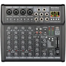 Thornton Axis mini-8 Lyd mixer 4 mono og 2 stereo input