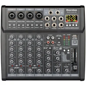 Thornton Axis mini-8 Lyd mixer 4 mono og 2 stereo input